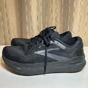 Brooks Ghost Max Men's 10 D All Black 1104061D020